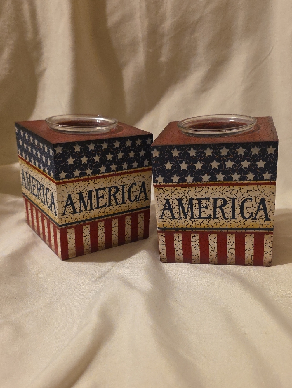Patriotic Candleholders